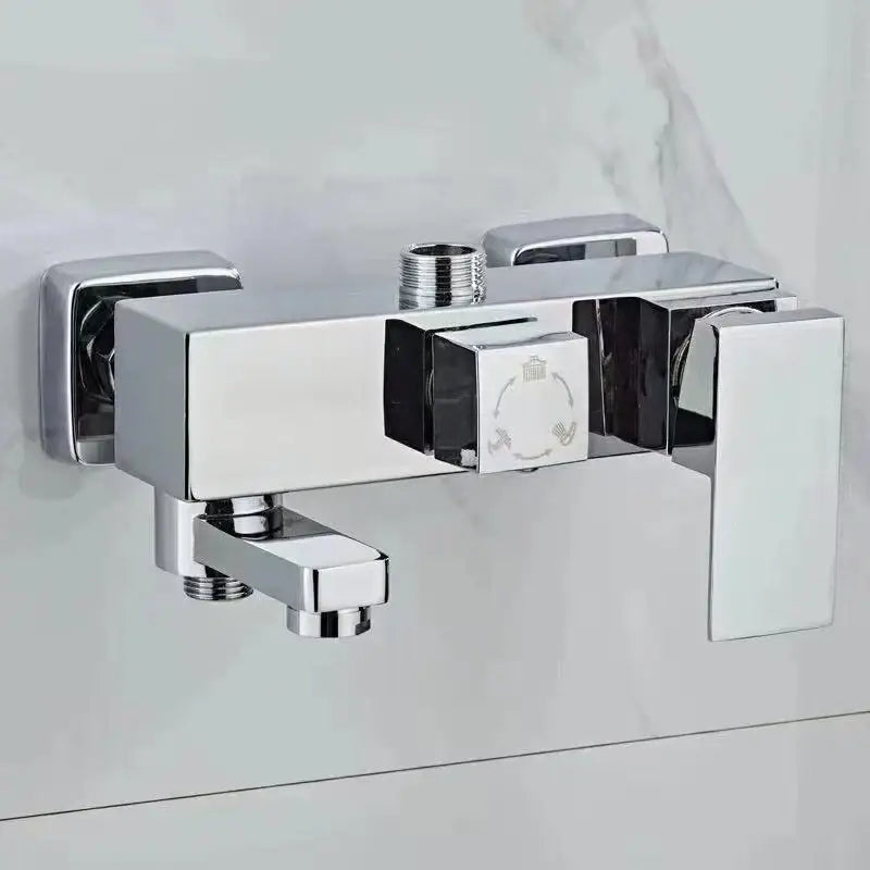 Black Chrome Mixer Faucet