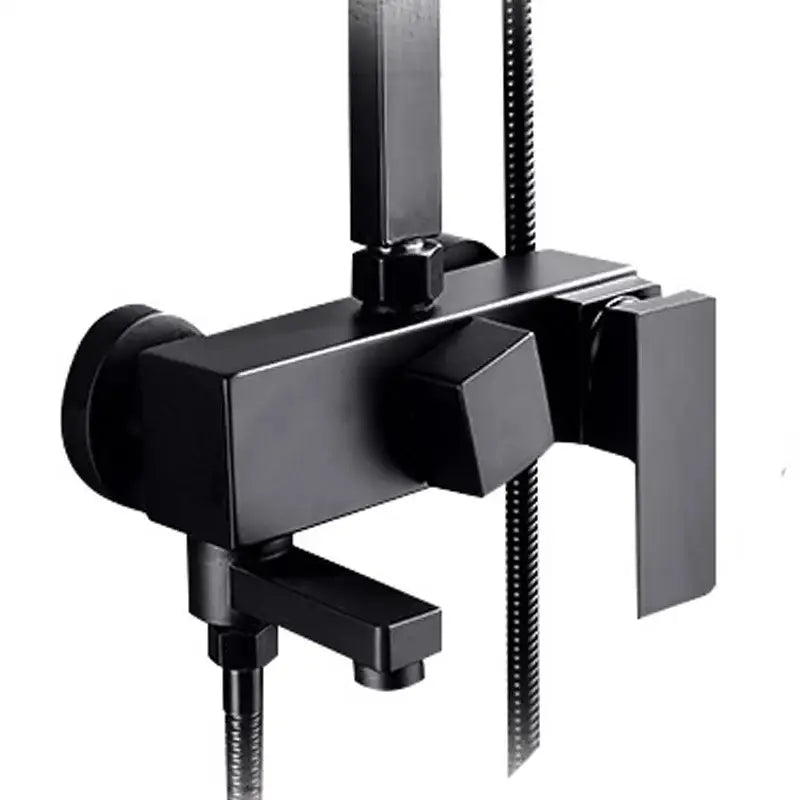 Black Chrome Mixer Faucet