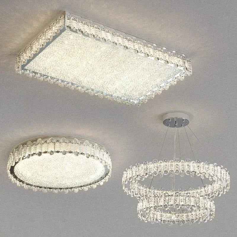 Rectangular Crystal LED Fixture