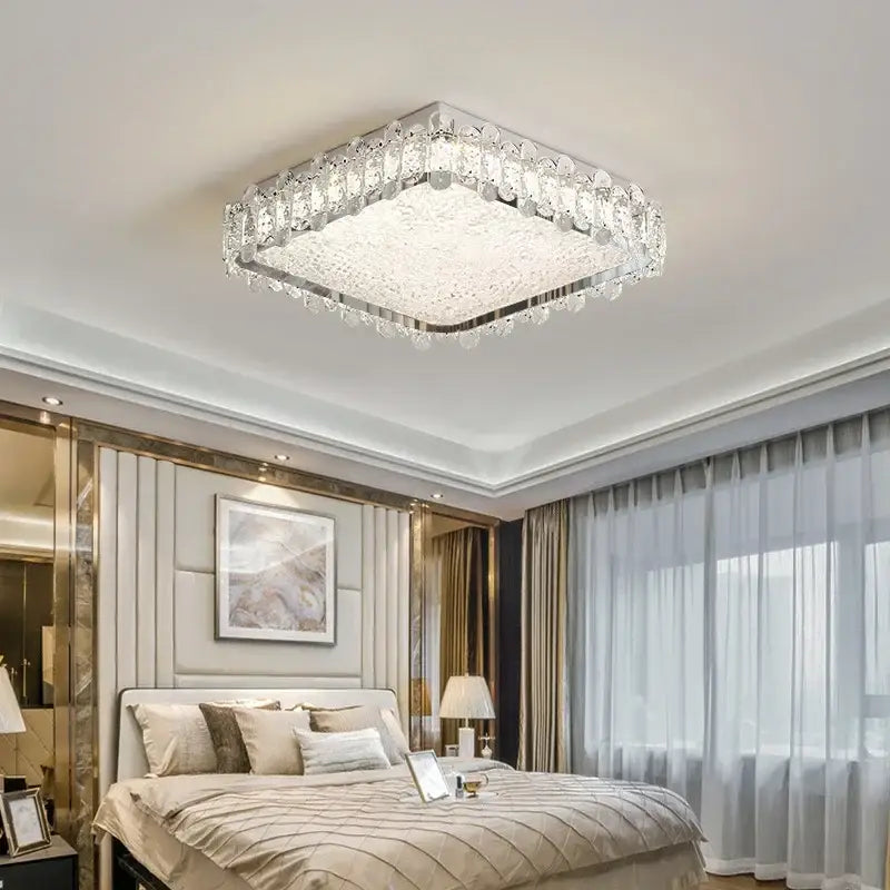 Rectangular Crystal LED Fixture