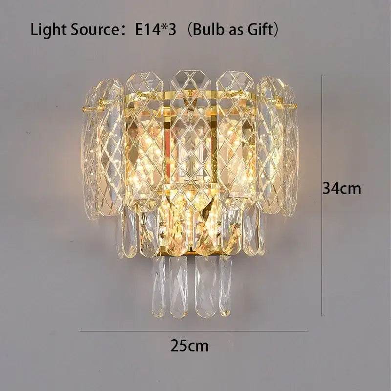 Rectangular Crystal LED Fixture