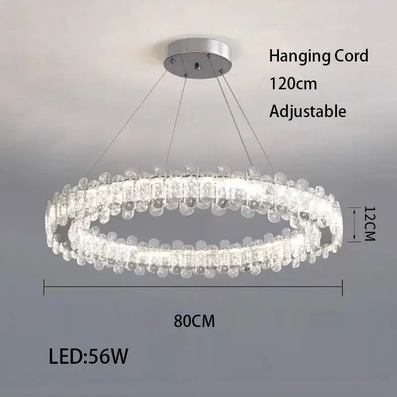 Rectangular Crystal LED Fixture
