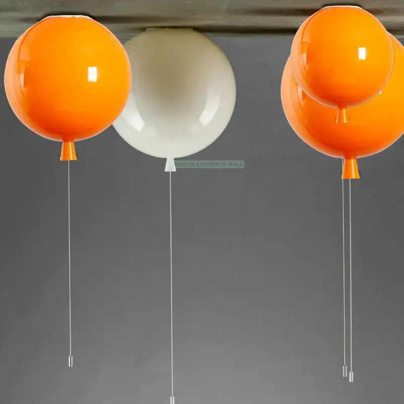 Red Balloon Ceiling Light