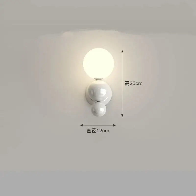 Red Green Spherical Lamp