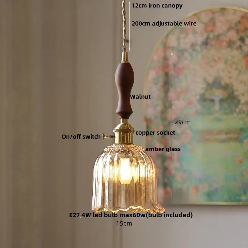 Nordic Glass Pendant Light