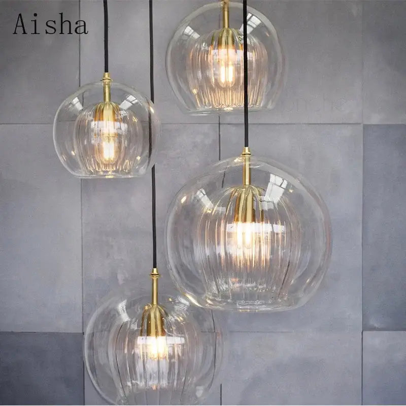 Glass Ball LED Pendant