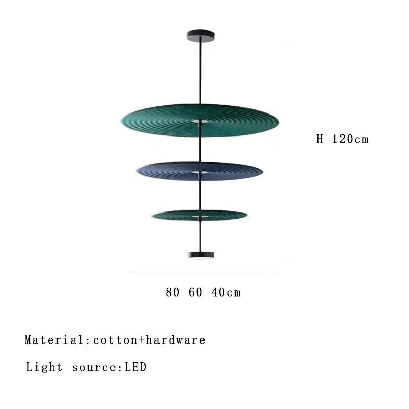 Cotton Round Pendant Light