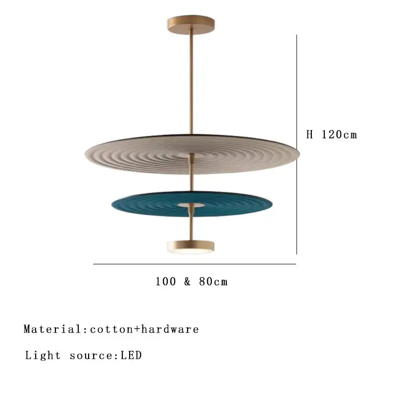 Cotton Round Pendant Light