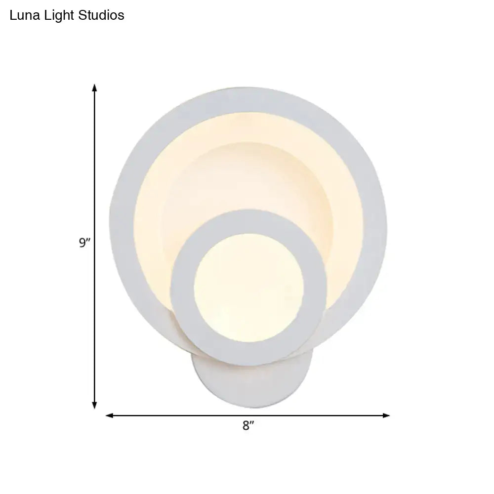 White LED Wall Light
