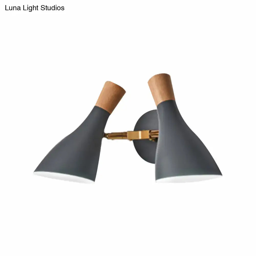 Sage Gray Wall Sconce