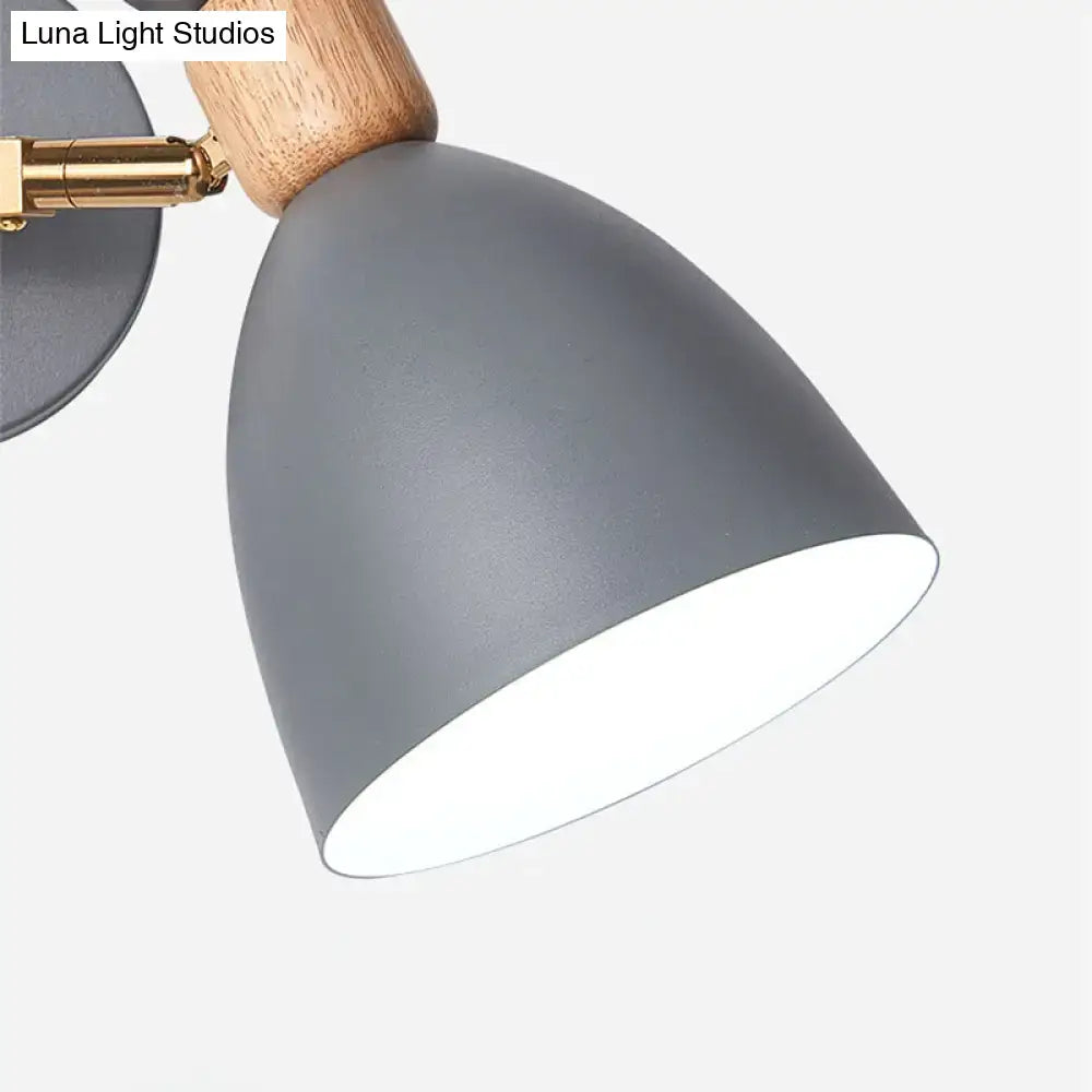 Sage Gray Wall Sconce