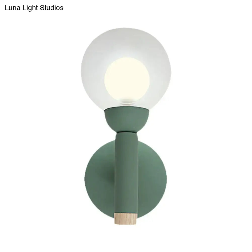 Sage Macaron Wall Sconce