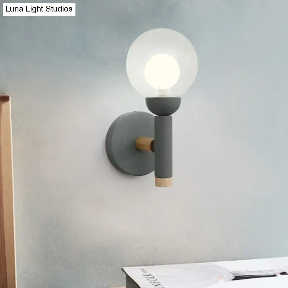 Sage Macaron Wall Sconce