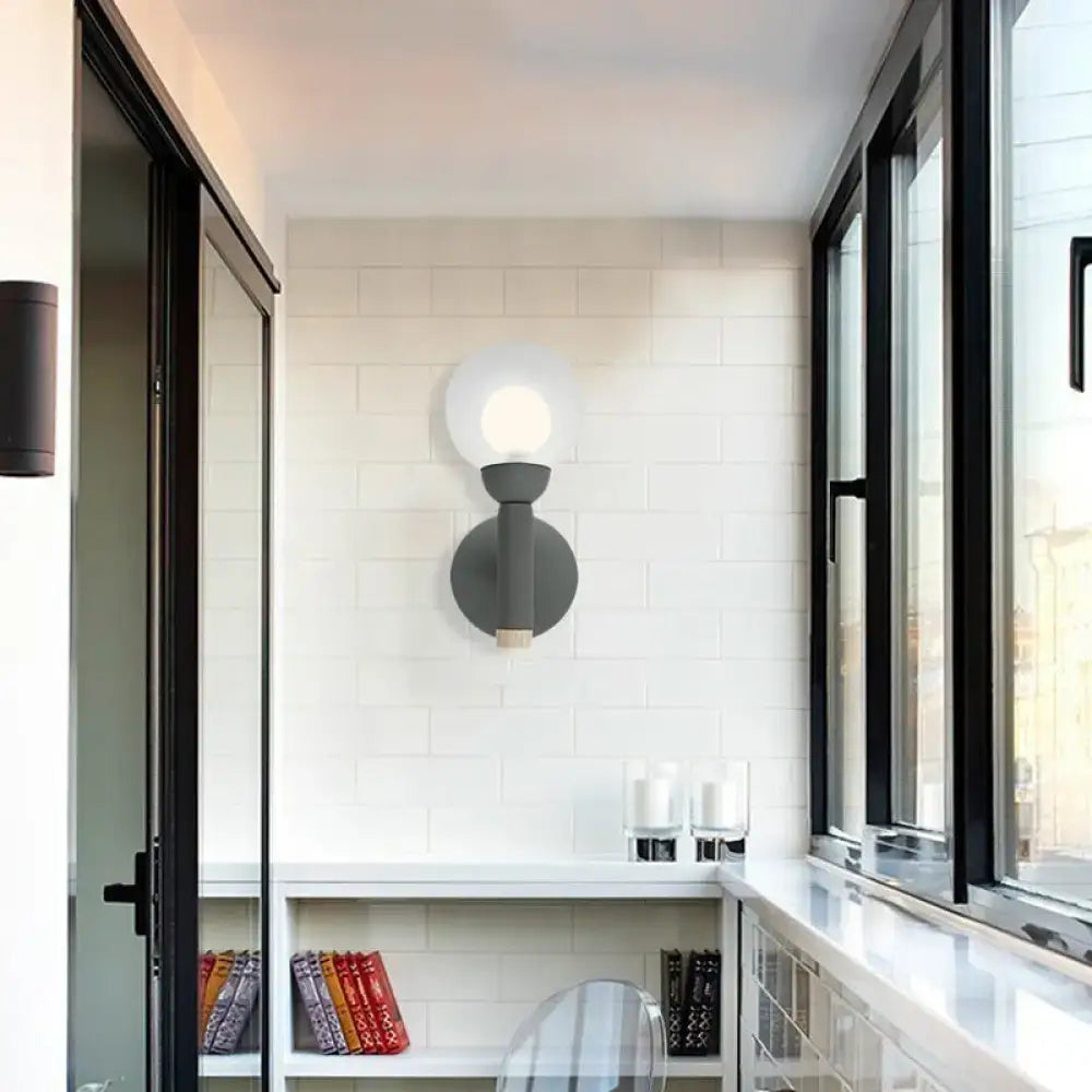 Sage Macaron Wall Sconce