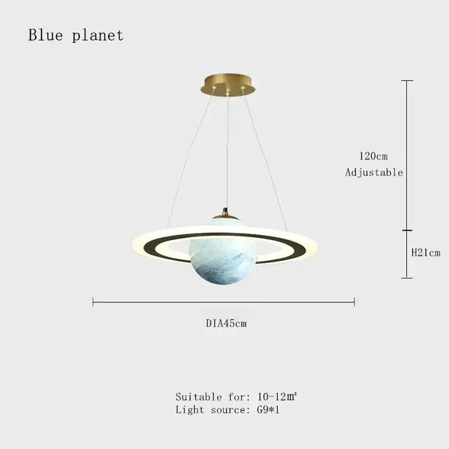 Astronaut Star Pendant Lamp