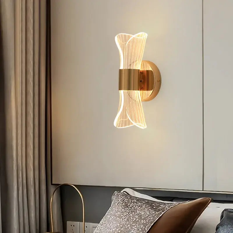 Gold Nordic Wall Light