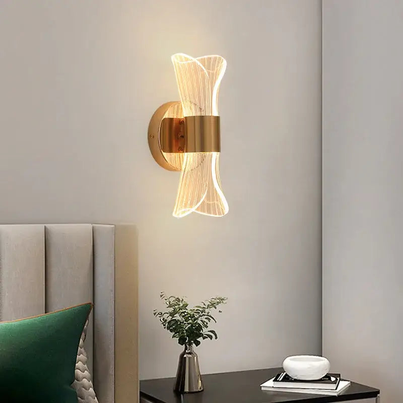 Gold Nordic Wall Light