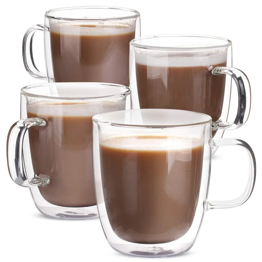Clear Double Wall Mugs