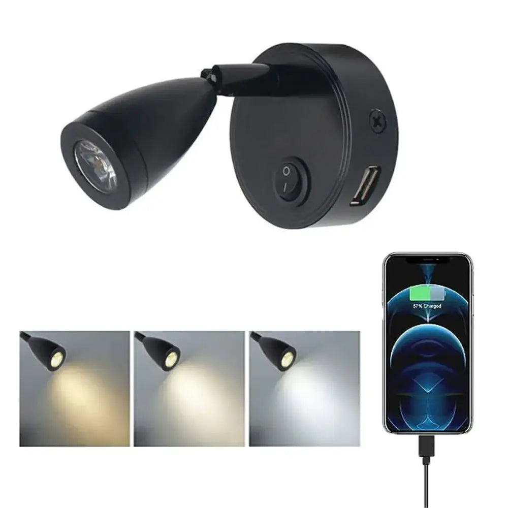 Silver LED Spotlight Light