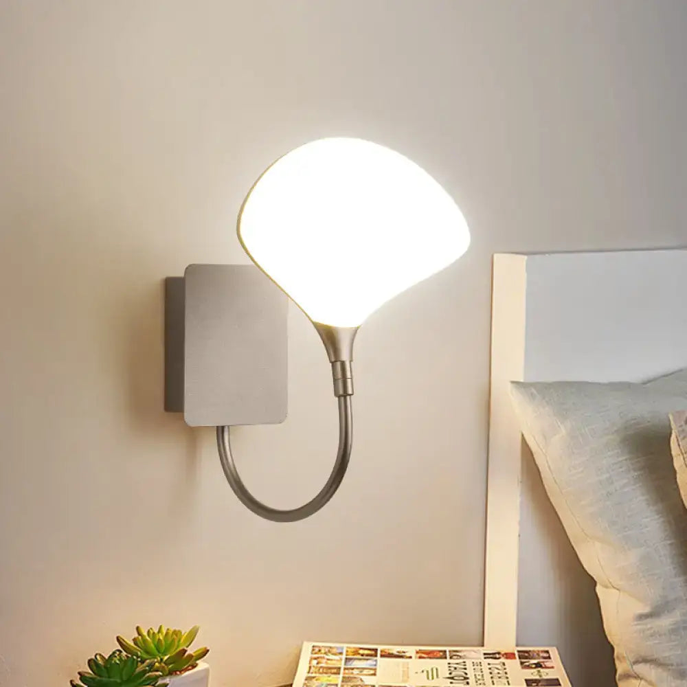 Gold Arched Acrylic Wall Lamp