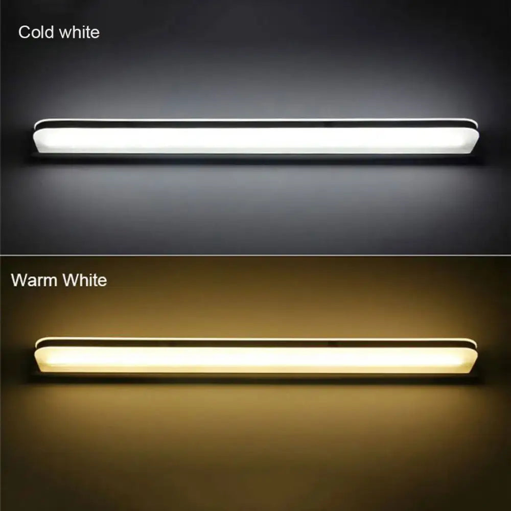 Silver LED Vanity Wall Light