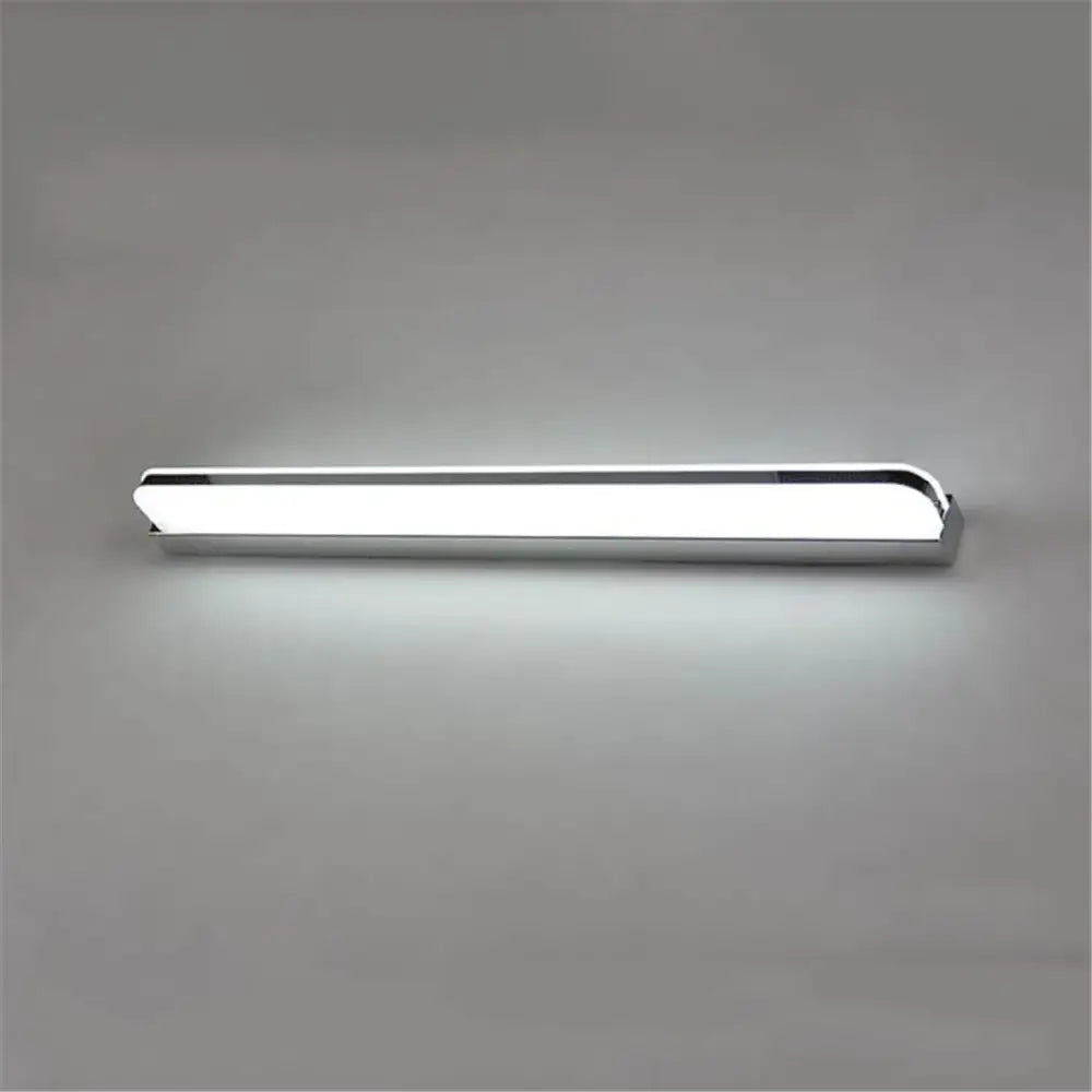 Silver LED Vanity Wall Light