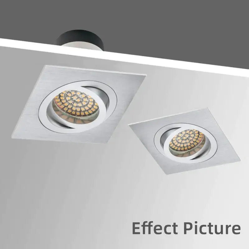 Chrome Square Ceiling Downlight