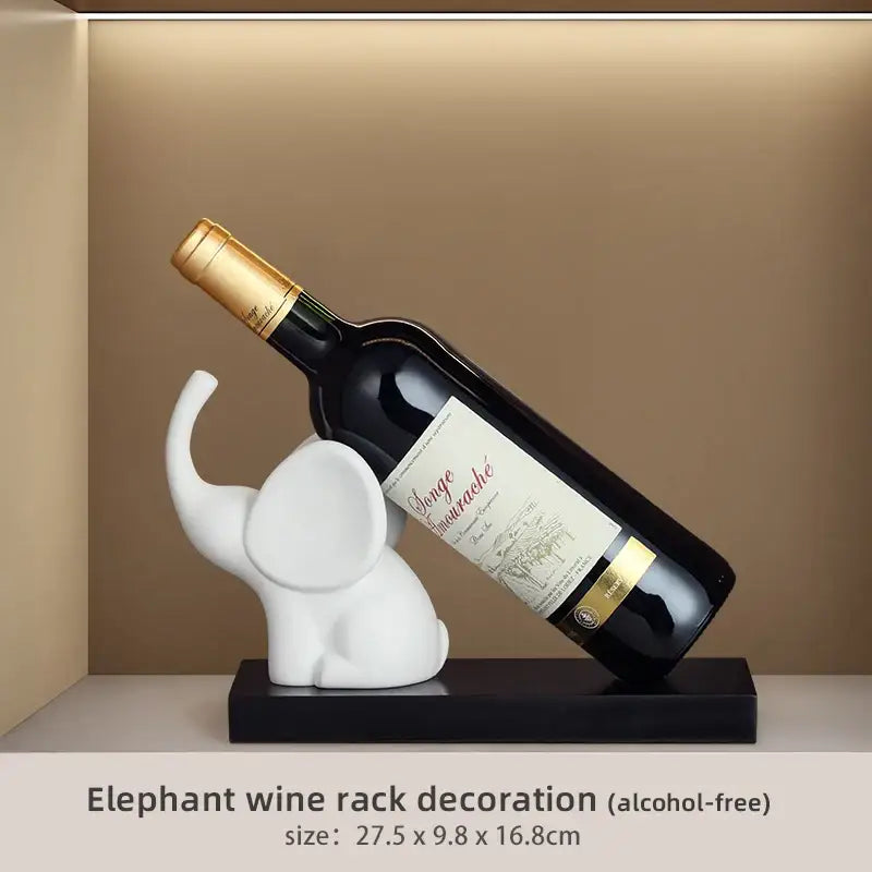 Silver Elephant Wine Rack