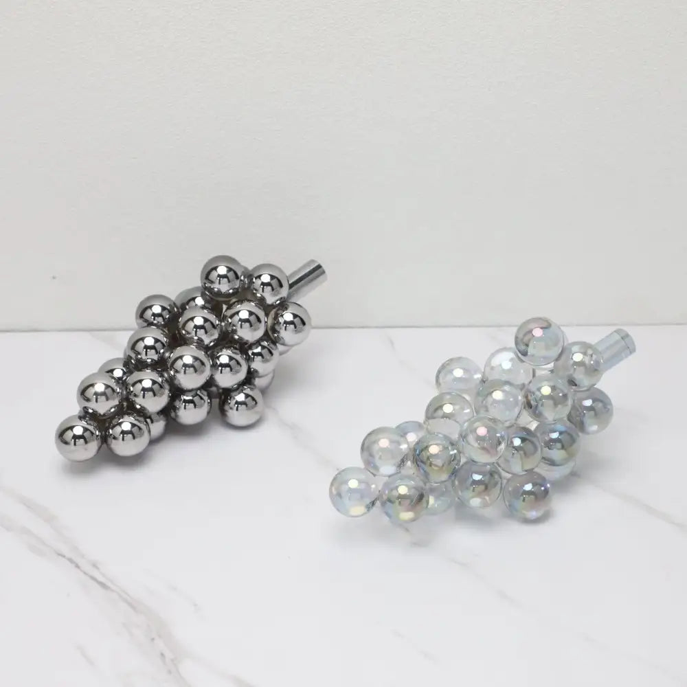 Gold Chrome Crystal Sculpture
