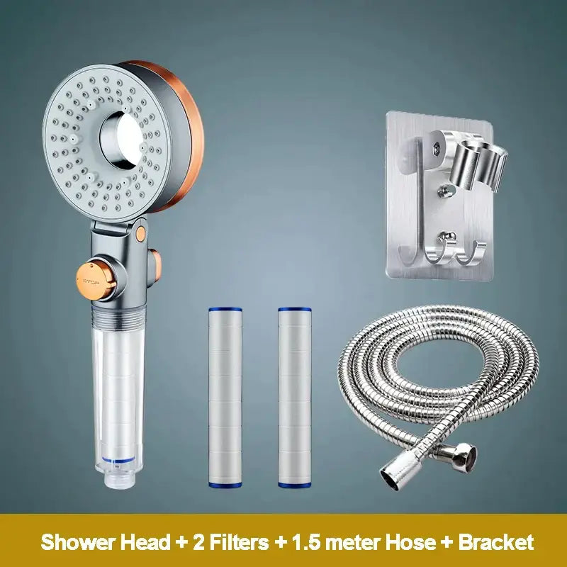 Rose Gold Dual Shower Head