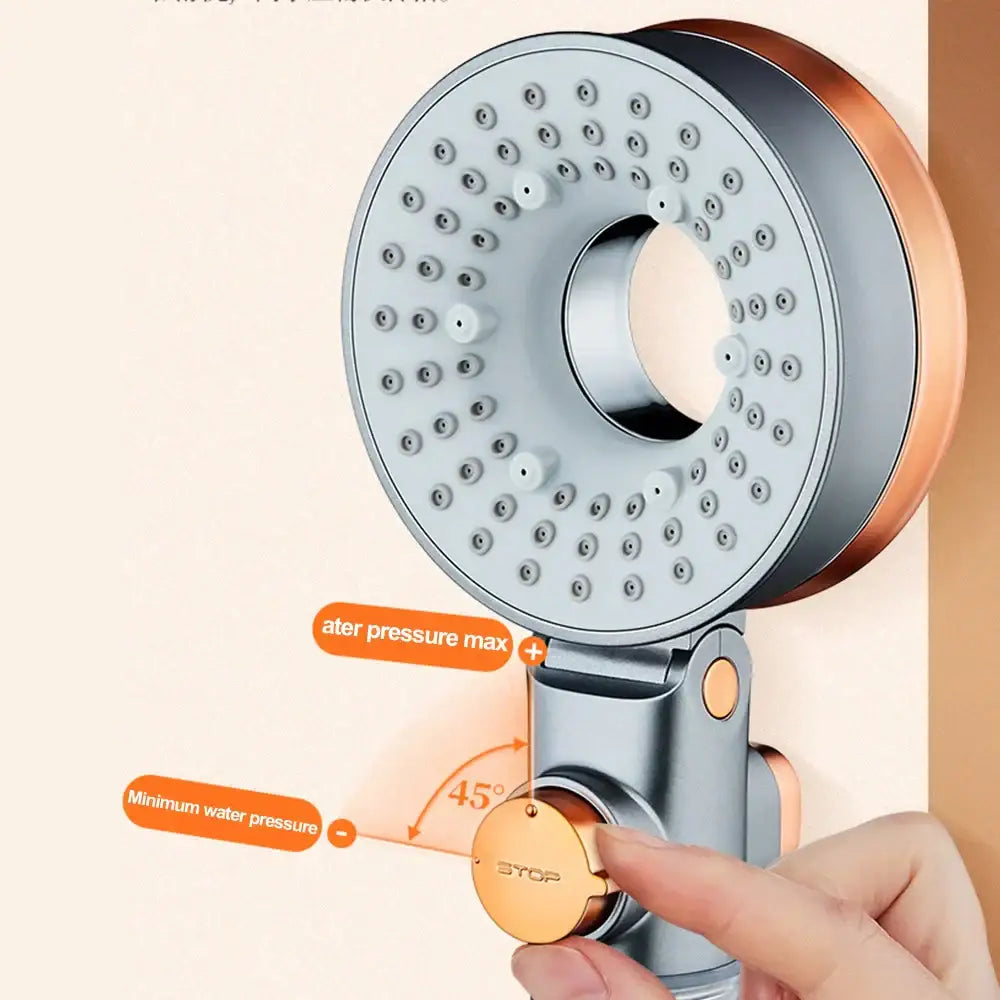 Rose Gold Dual Shower Head