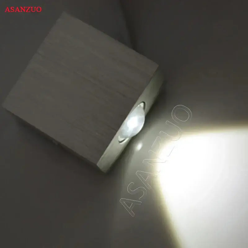 Silver Square Solar Lamp