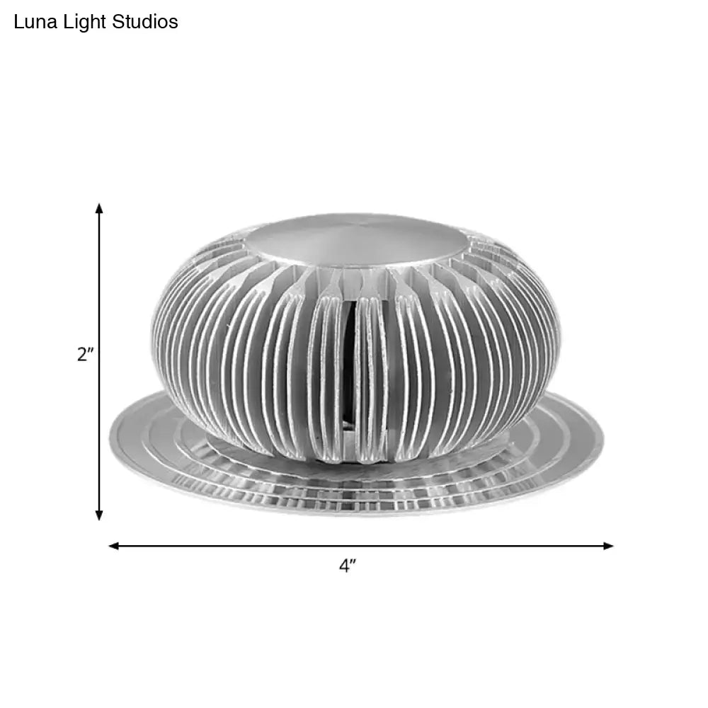 Silver Starburst Wall Sconce