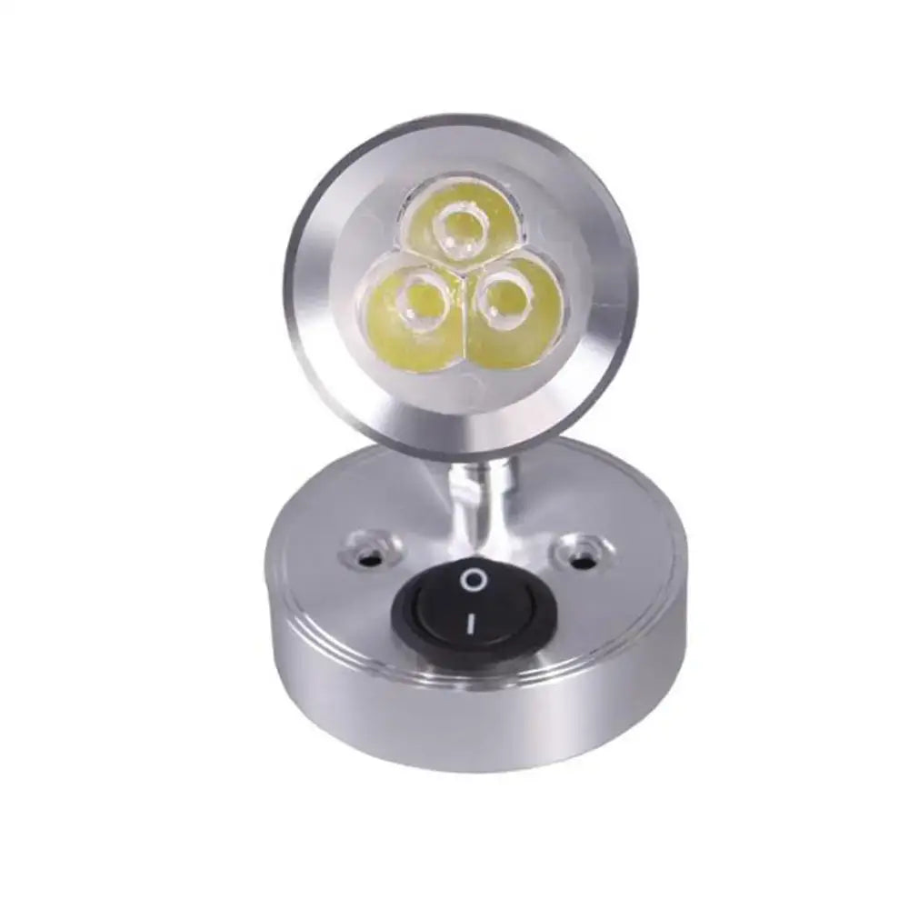 Silver Modern Reading Light