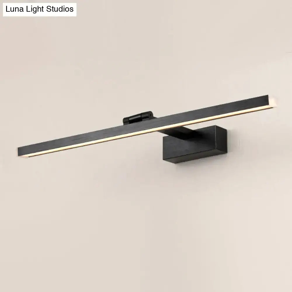 Silver Linear Vanity Light