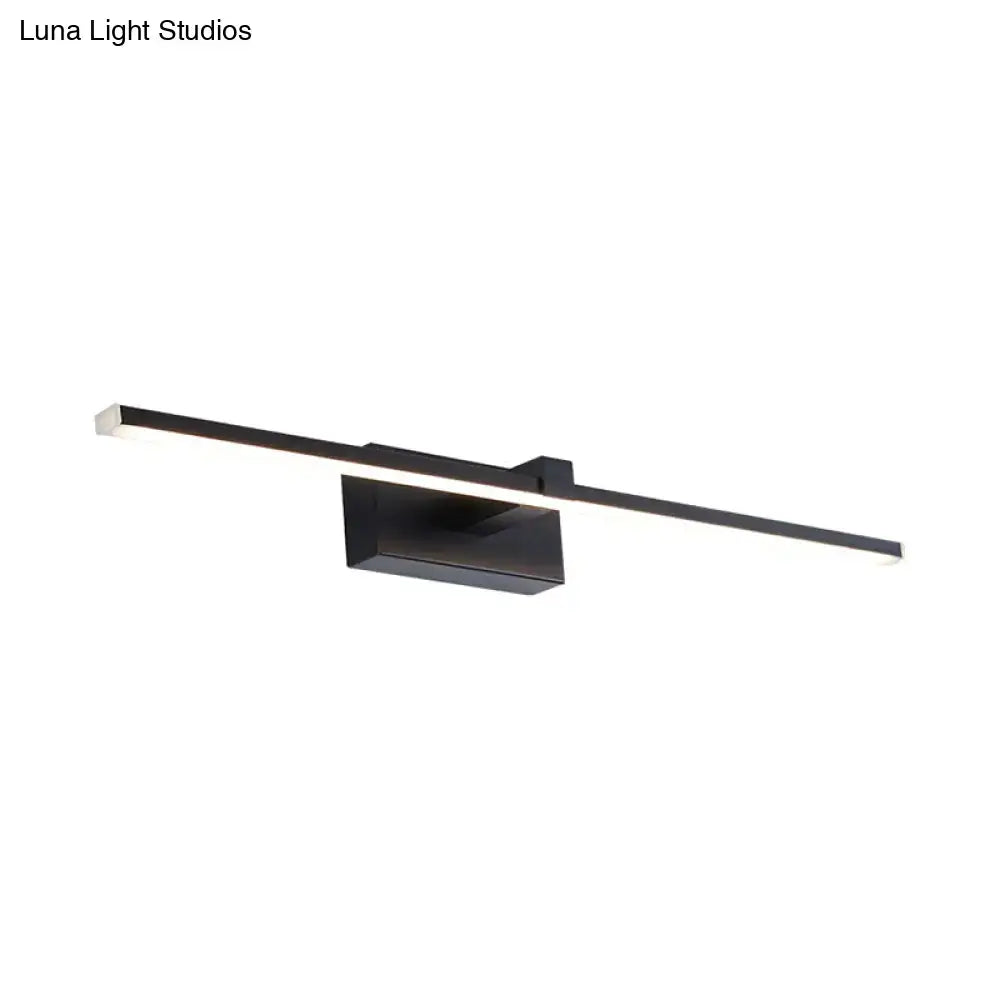 Black LED Wall Light