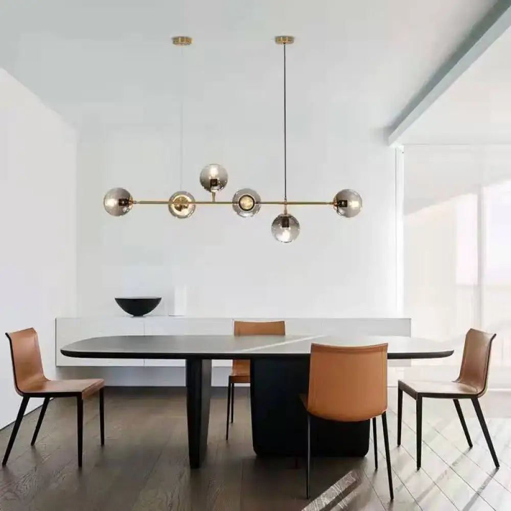 Gray Gold Linear Pendant