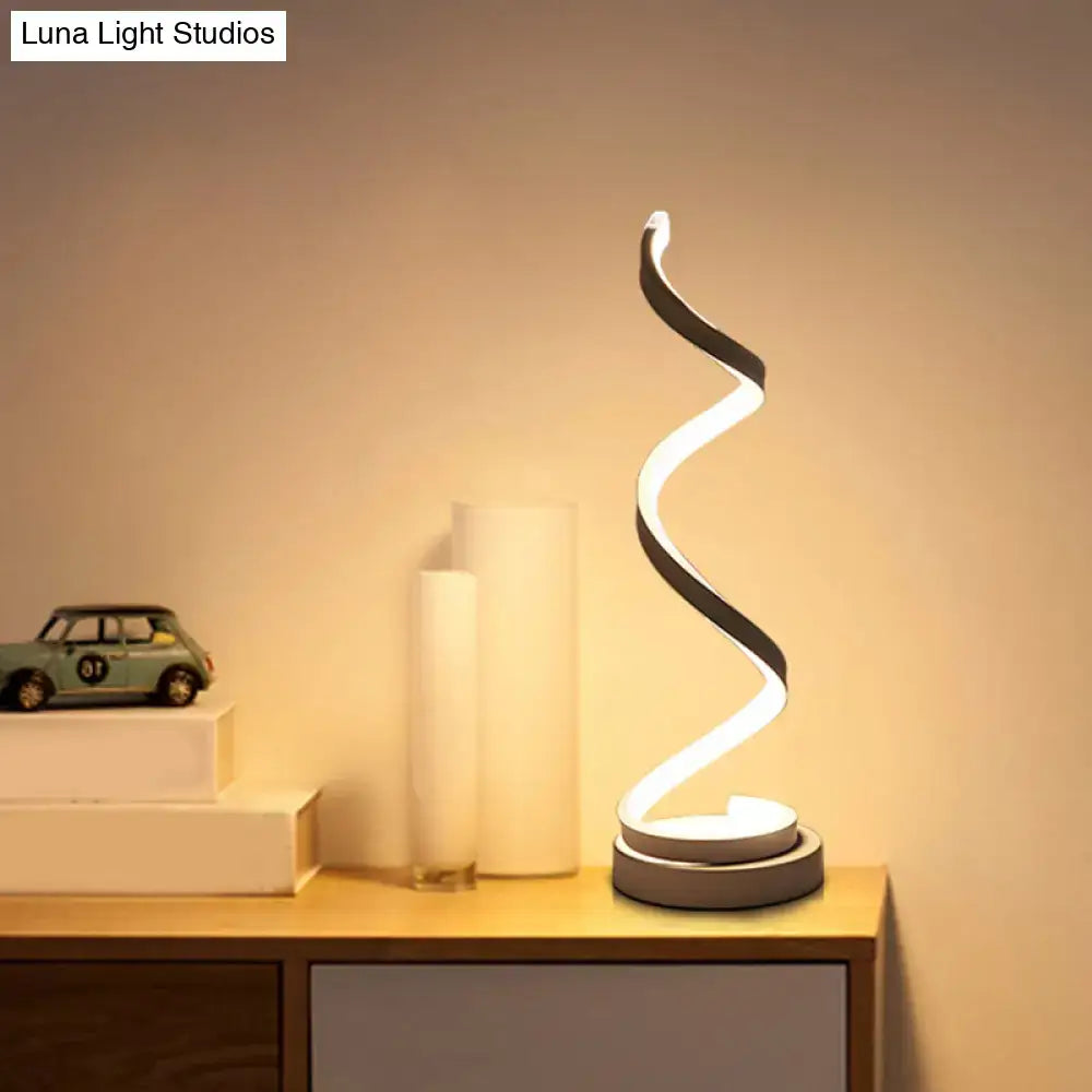Black Gold LED Table Lamp
