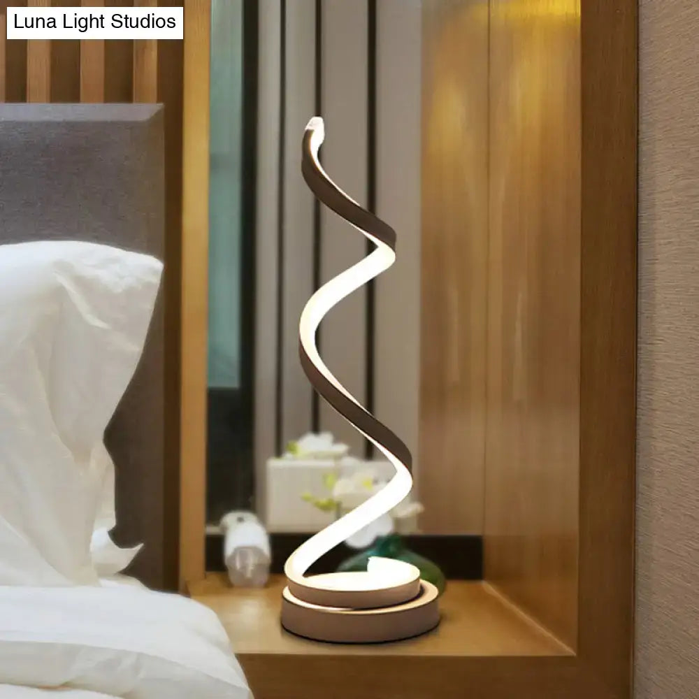 Black Gold LED Table Lamp