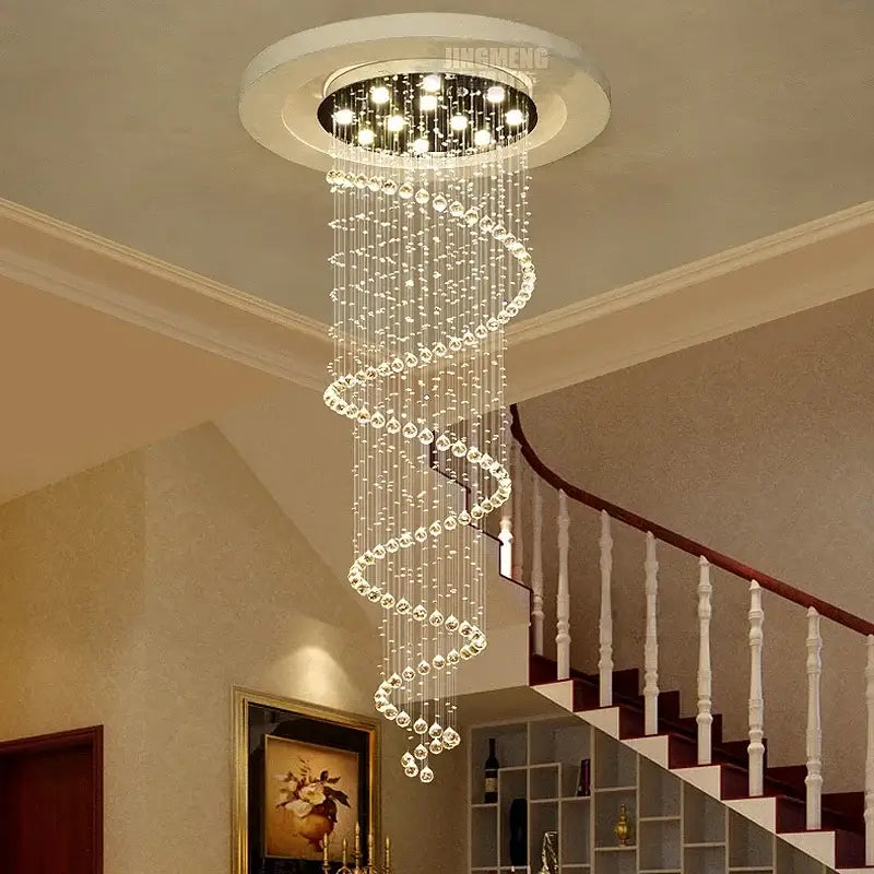 Crystal LED Ceiling Chandelier For Corridors