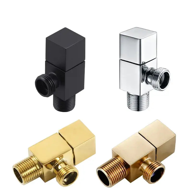Black Brass Angle Valve