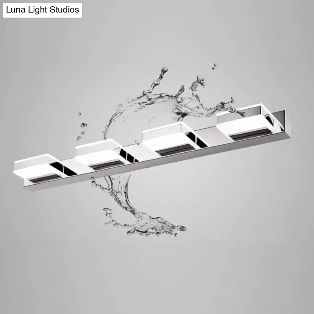 Chrome LED Vanity Sconce
