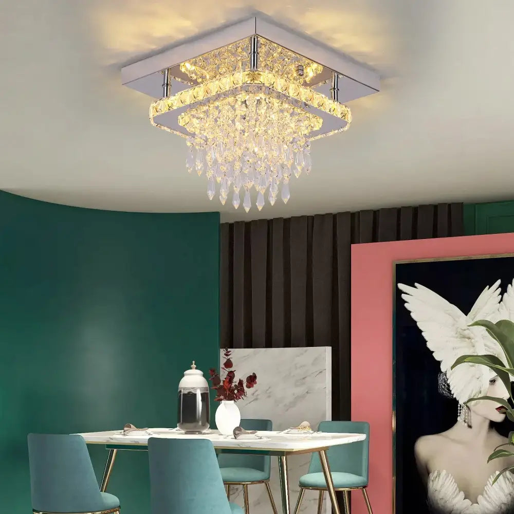 Crystal LED Pendant Chandelier
