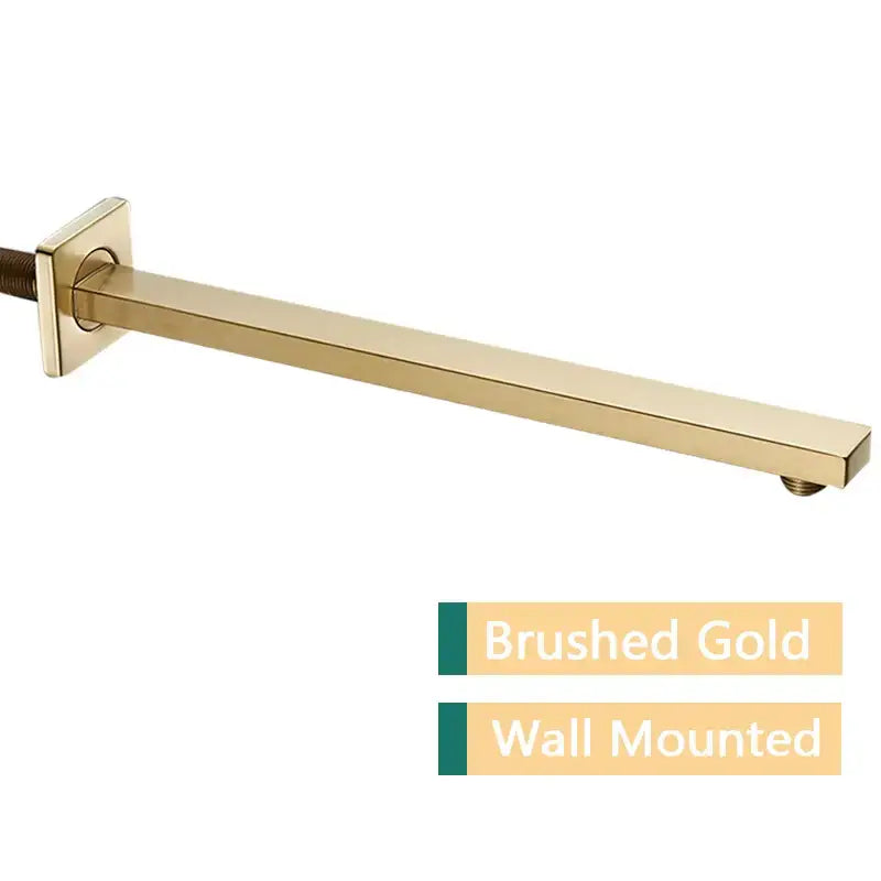 Brushed Gold Shower Mount