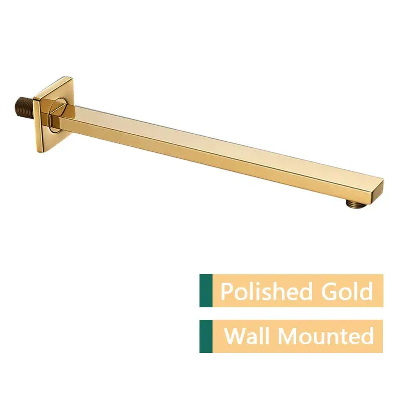Brushed Gold Shower Mount