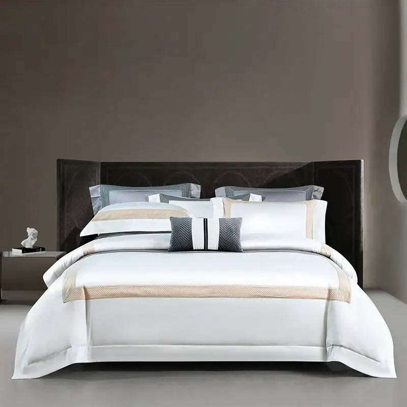 Cotton Striped Bedding Set