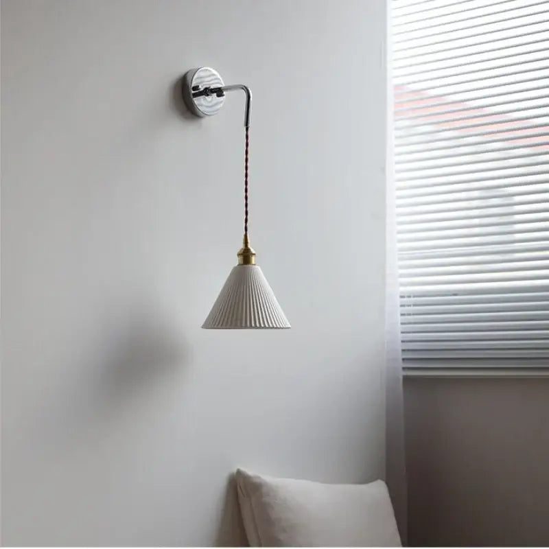 Brass Glass LED Sconce