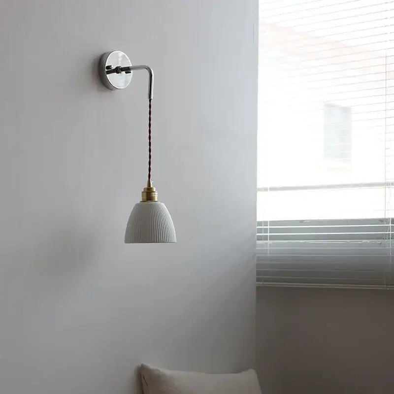 Brass Glass LED Sconce