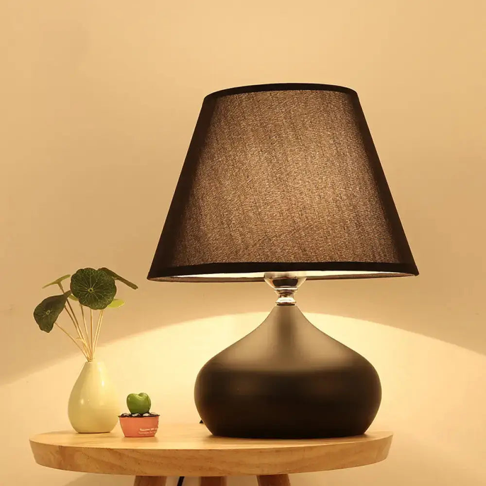 Black Ceramic Table Lamp