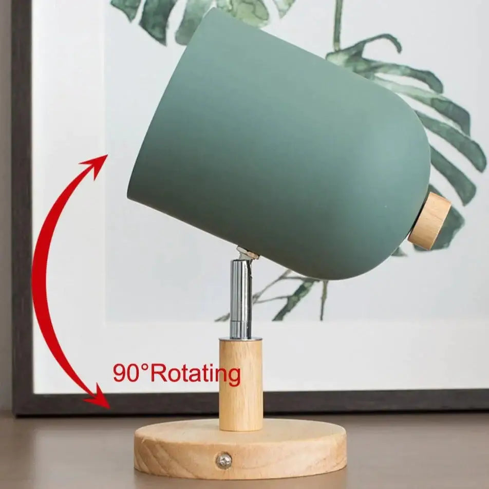 Teal Wood Wall Sconce